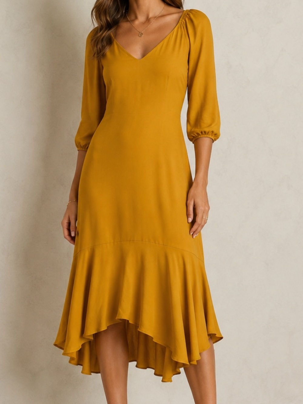 Mauve Artemis Lucienne Midi Dress size 2